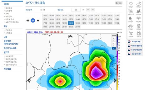 기상청 지난날씨 예측